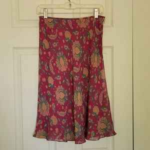Lauren Ralph Lauren Silk Skirt